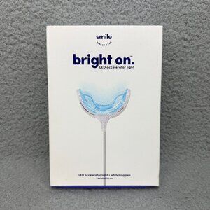 Smile Direct Club Bright On Kit Teeth Whitening Pen LED Accelerator EXPIRED